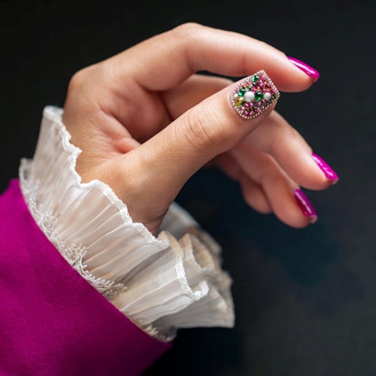 glitter nail art designs