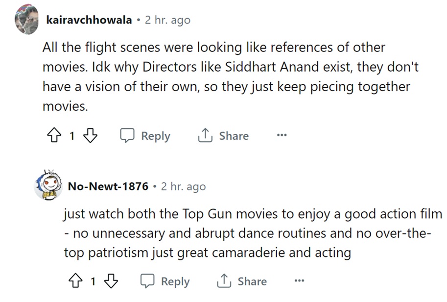 Fighter Trailer Criticism