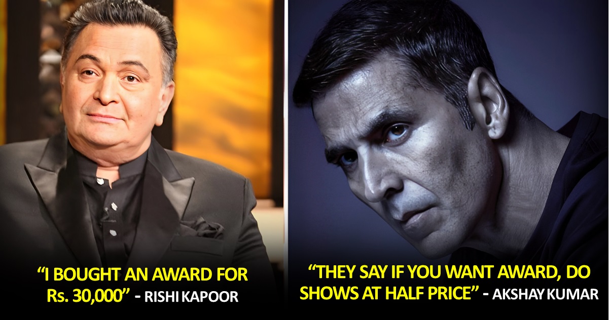 Filmfare Awards Celebrities Criticism
