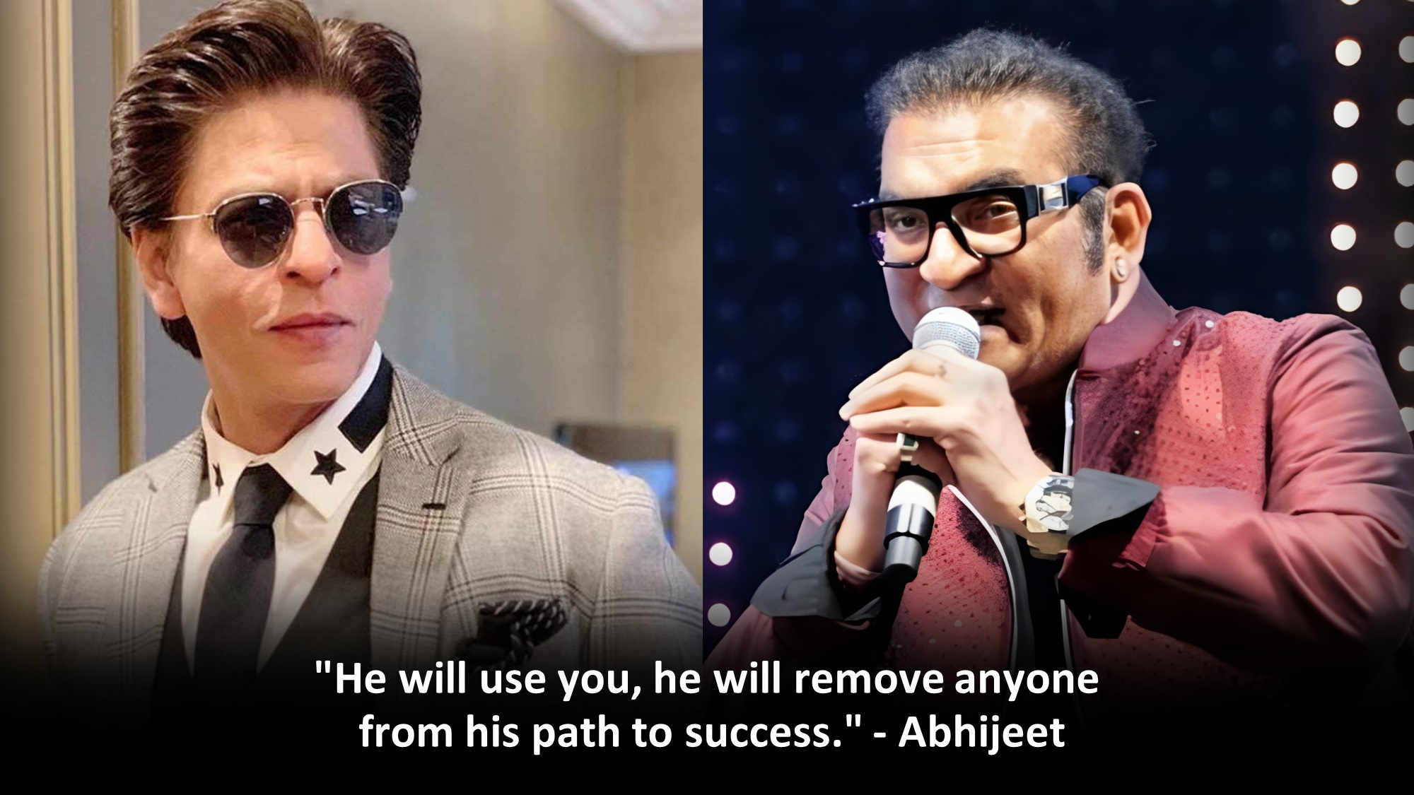 Shah Rukh Khan Abhijeet Singh