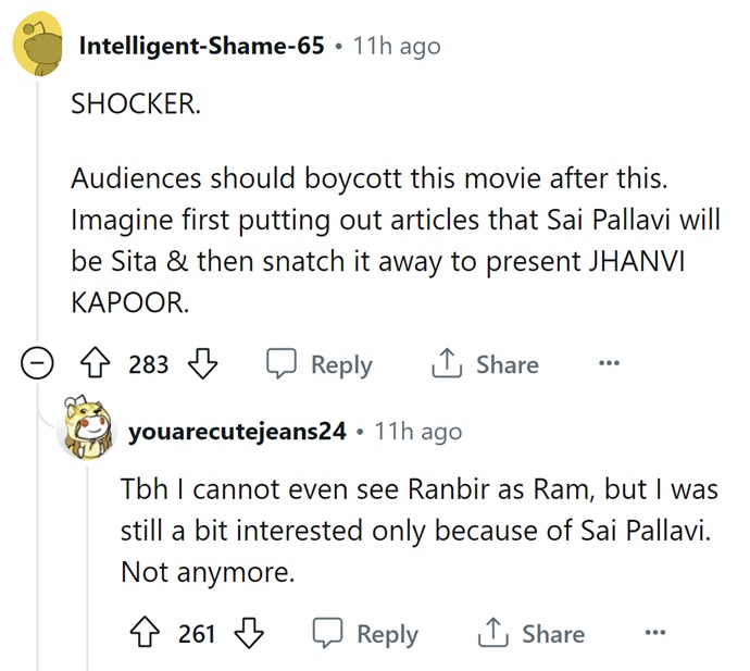 Sai Pallavi Replaced by Jhanvi Kapoor - Ramayana - Nitesh Tiwari Movie-4