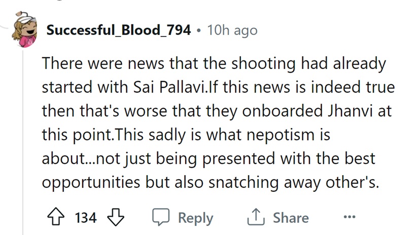 Sai Pallavi Replaced by Jhanvi Kapoor - Ramayana - Nitesh Tiwari Movie-8