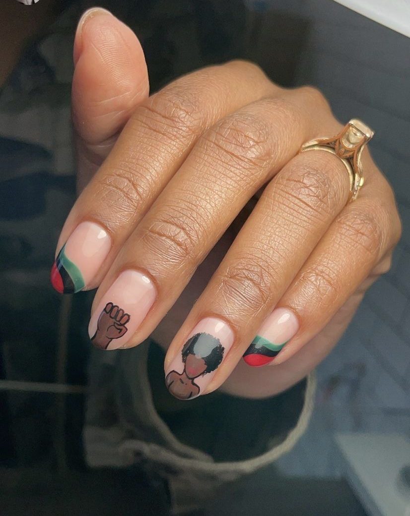 mesmerising women’s day nail art-02