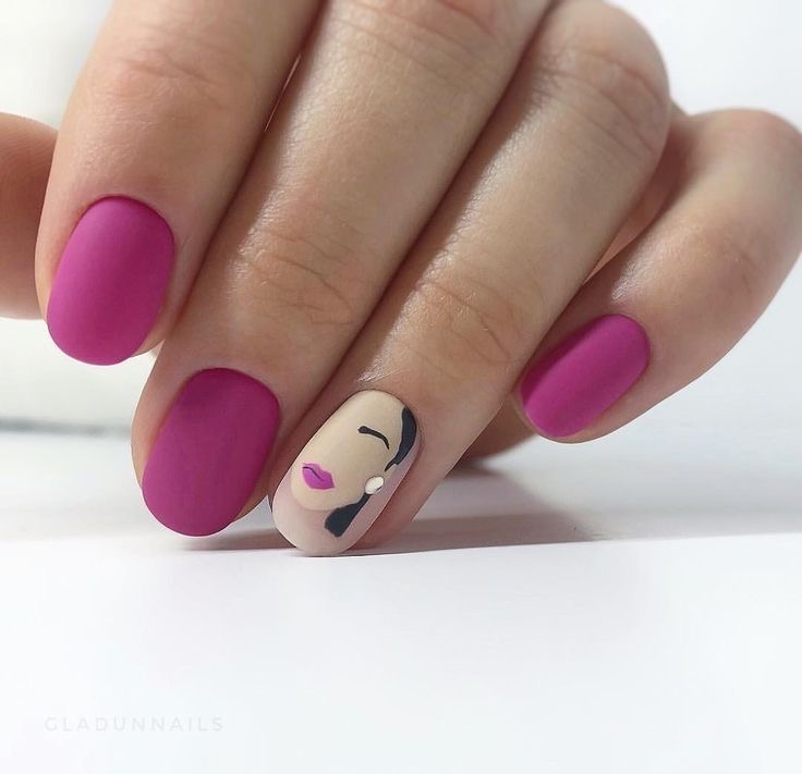 enchanting women’s day nail art design -21
