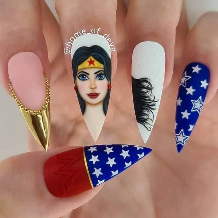 amazing women’s day nail art design-28