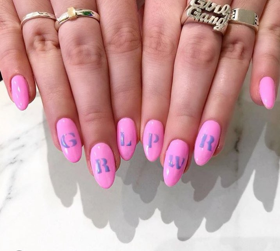 delightful women’s day nail art design-32