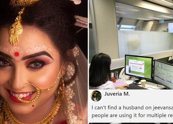 Woman Using Jeevansathi for Finding Salary Packages-07