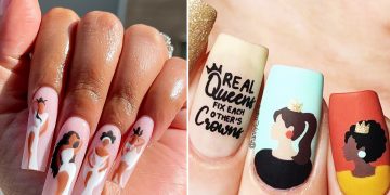 Womens Day Nail Art Design