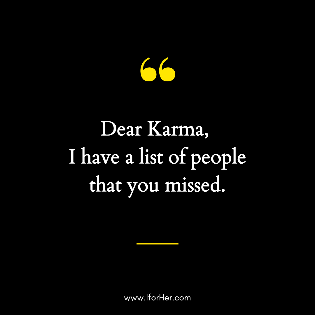 Powerful Karma Quotes on Love, Life & Relationships - IforHer