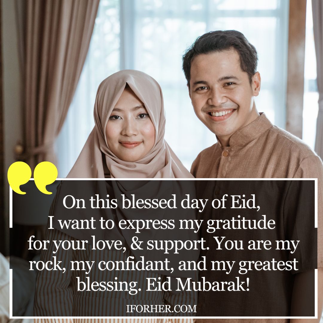 Eid Wishes for husband, wife, love - IForHer