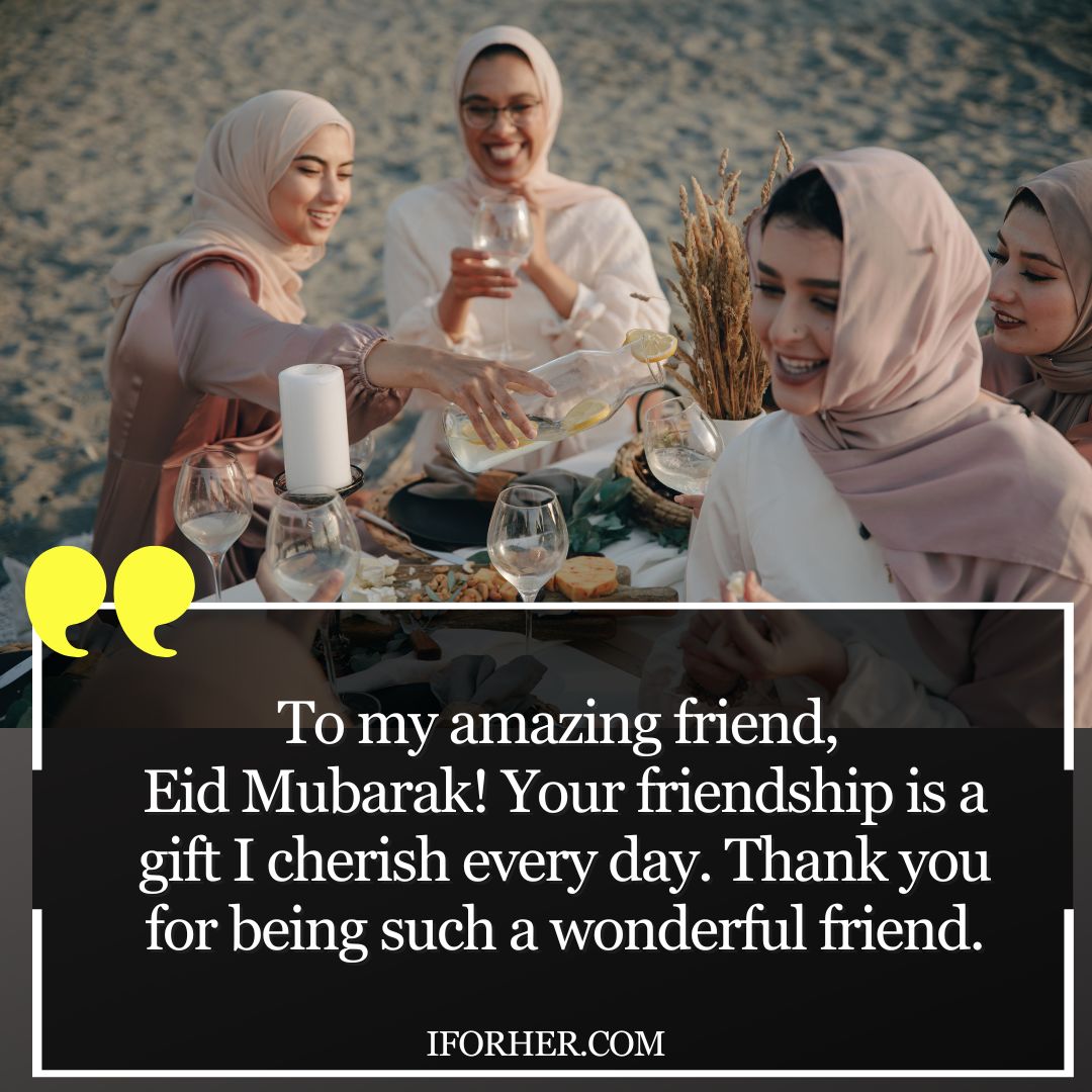 Eid Wishes for friend - IForHer