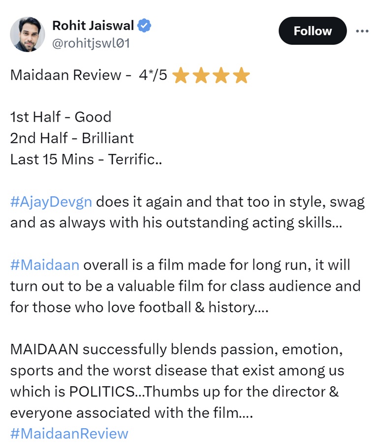 Ajay Devgn Maidaan Twitter Review-03