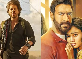 Shah Rukh Khan in Dunki and Ajay Devgn in Shaitaan