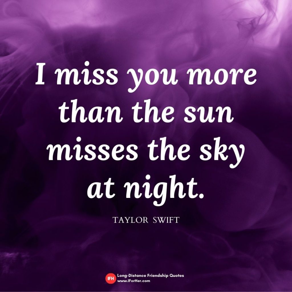long distance friendship quotes