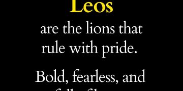 leo quotes on their personality - IForHer