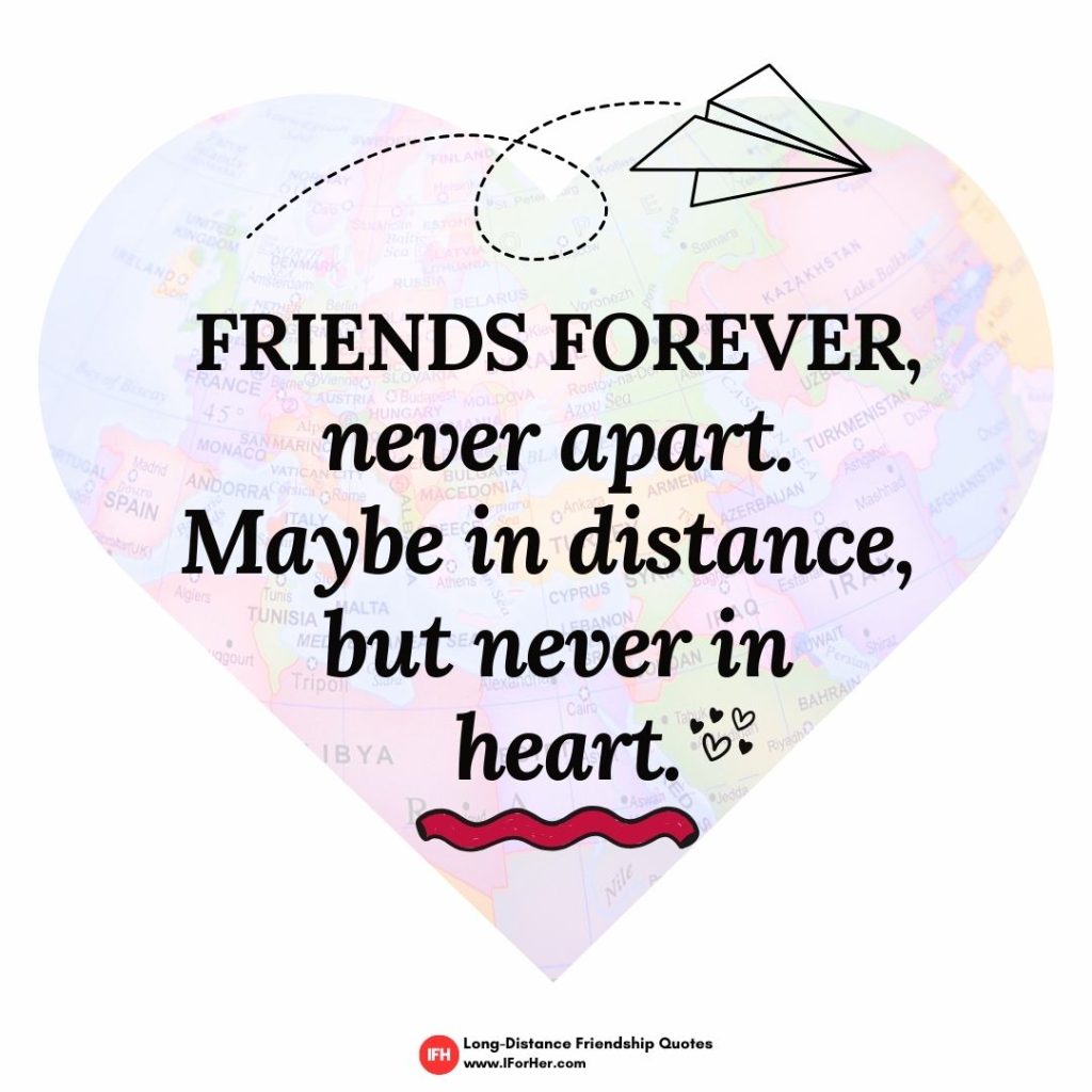 long distance friendship quotes 20