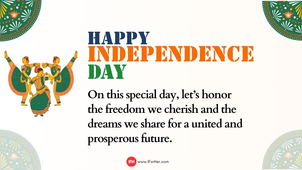 On this special day, let’s honor the freedom we cherish and the dreams we share for a united and prosperous future. Happy Independence Day!